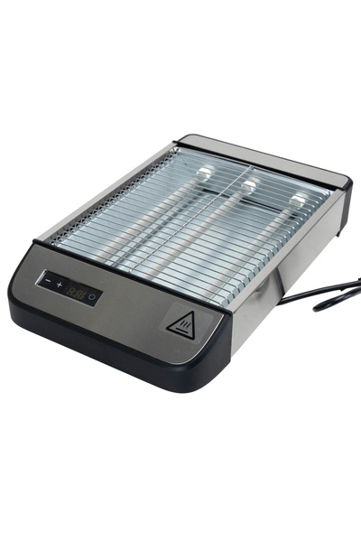 Sofia Concept Horizontal Toaster Shelton, 1000 W, Touch Control, Quartz, Display, 6 Browning Levels, Silver Titani