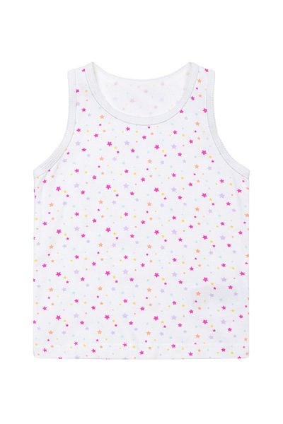 Minoti - Girls 3Pk Rainbow Vests -Multicolor