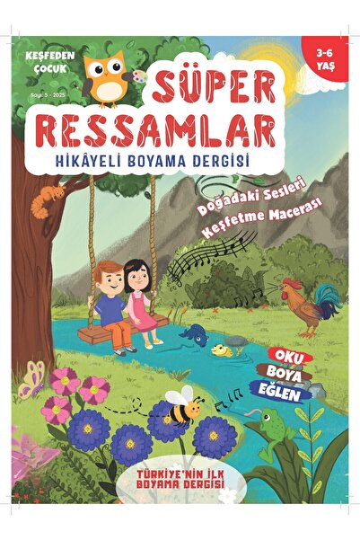 Turkuvaz Dergi SÜPER RESSAMLAR SAYI 5