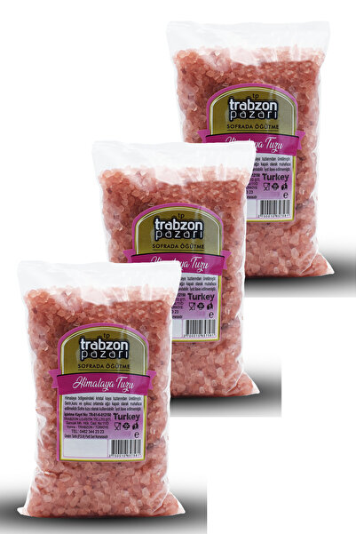 TRABZON PAZARI Rafinesiz, Iyotsuz Kristal Himalaya Tuzu 3x1 Kg