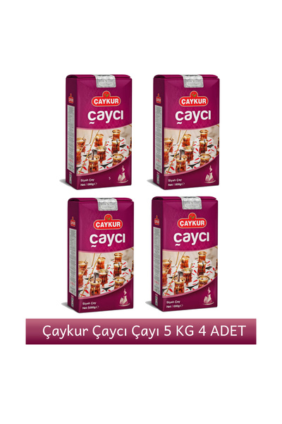 Çaykur Çaycı Çayı 5 KG 4 Adet