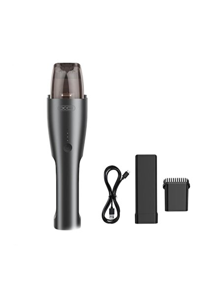 Xo Aspirator portabil Aspirator auto/casă CZ019, wireless 5000mAh, negru