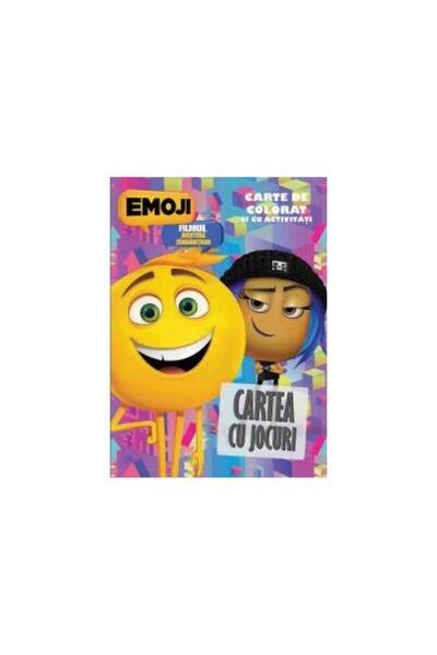 Editura Curtea Veche Emoji. Cartea cu jocuri
