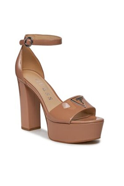 Guess Sandale bej pentru femei FLPSETPAT03