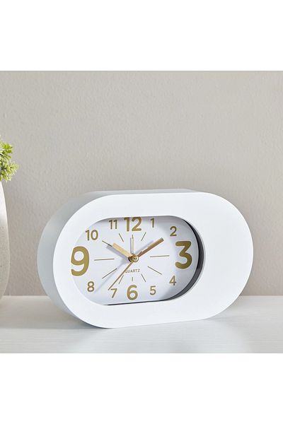 Home Box Espiri Table Alarm Clock - 21.0x4.7x12.6 cm