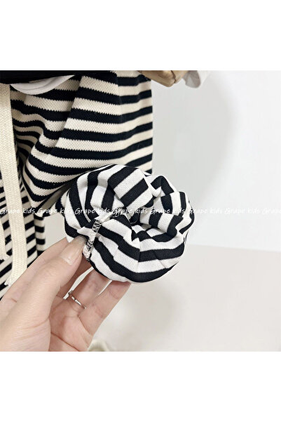 Generic Kids Elastic Waist Sweatpants, Tie-Dye Striped Pants Black 100 (4Years)