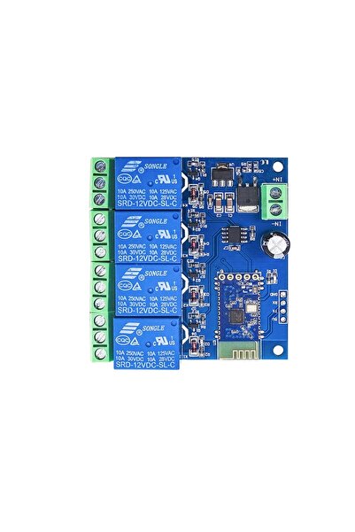 OEM Modul Releu 4 Canale, Bluetooth JDY-31, 12V