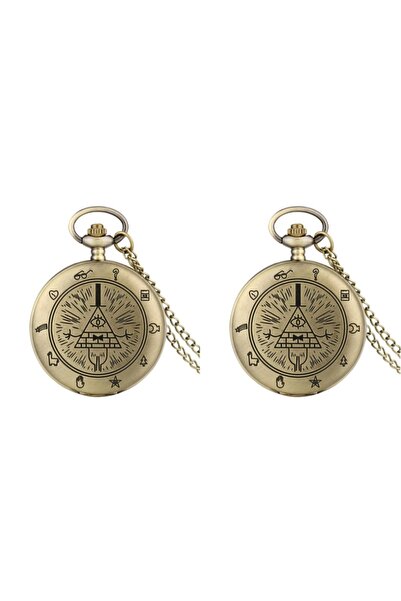 Choice برونز-2، ساعة يد نسائية جديدة! مزودة بقلادة كلمة مرور الجاذبية - تتميز بمثلث غامض