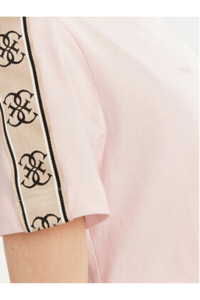 Guess Tricou roz pentru femei V3RI08I3Z14