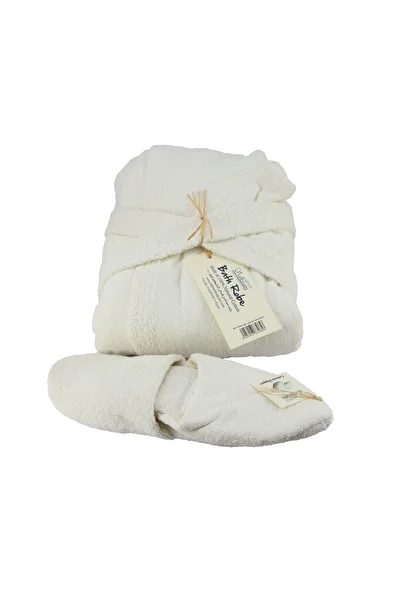 NEFERTARİ Bathrobe Set - 2 Pieces - Size (XL)