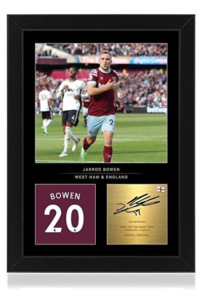 Emoda home Trove Framed Photo Display Poster for Football Fans (20x30 cm)
