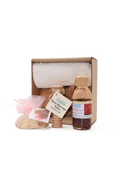 NEFERTARİ Rose Body Care Set by – 4 Pieces