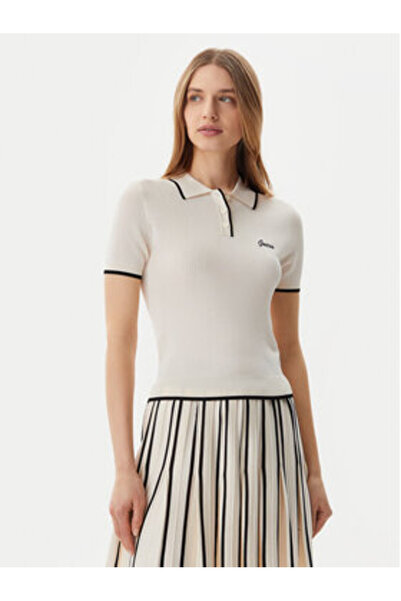 Guess Polo bej pentru femei V5GP00Z3D60