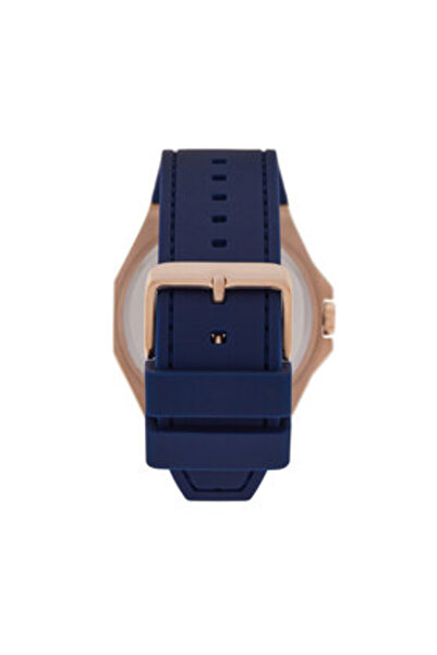 Guess Ceas bărbătesc bleumarin, auriu roz GW0850G3