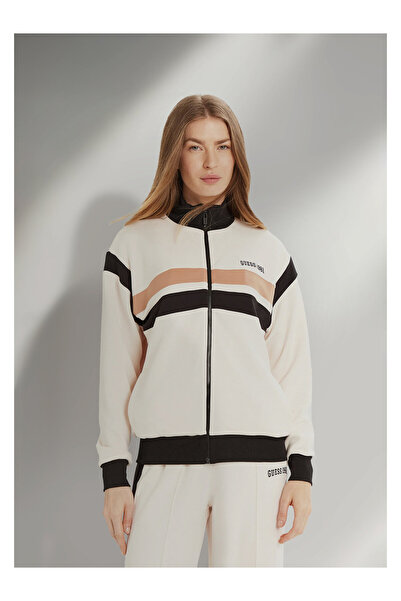 Guess Hanorac ecru pentru femei V5RQ00KCO72