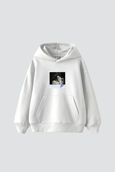Tarzsokak Asap Rocky Štampano Oversize kroj Unisex Premium Bela