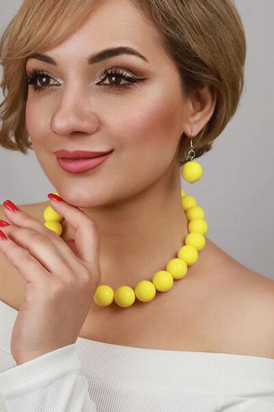 New Obsessions 20mm Big Beads Earrings