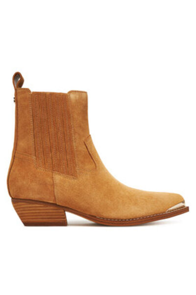 Guess Ghete cowboy pentru femei, maro, FLTLN2SUE10