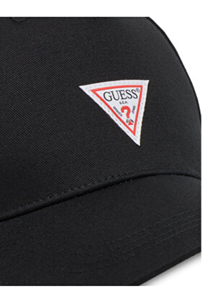 Guess Șapcă de baseball pentru bărbați, neagră, AM9523POL01