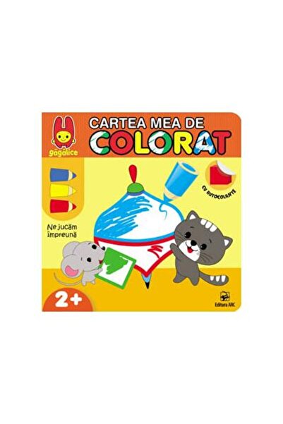 Editura Arc Ne jucam impreuna. Cartea mea de colorat. Cu autoc