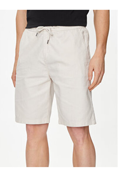 Guess Men's Fabric Shorts Ecru M4GD02WFBXA