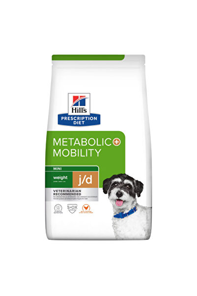 Hill's Hills Prescription Diet Metabolic Mobility Mini j/d Tavuklu Köpek Kuru...