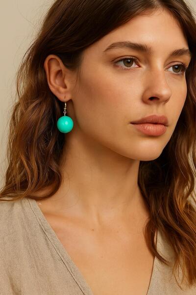 New Obsessions 20mm Big Beads Earrings