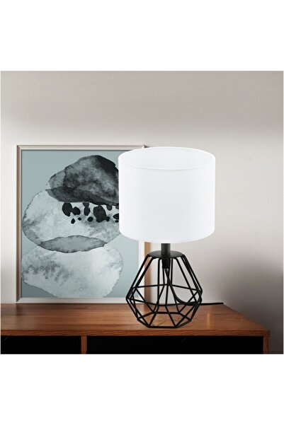 Eglo Table lamp, steel construction, diamond-style shape, E14 socket, 60 W, 305 x 165 mm, n...