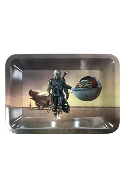 OEM Space Warrior tobacco cone cigarette rolling tray 18 x 12.4 cm