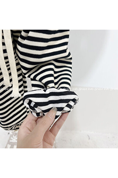 Generic Kids Elastic Waist Sweatpants, Tie-Dye Striped Pants Black 100 (4Years)