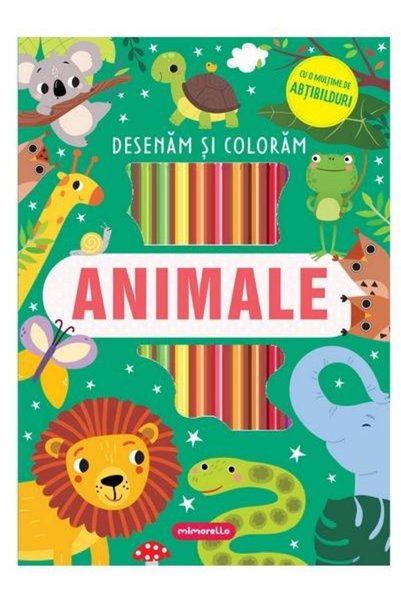 Editura Mimorello Animale. Desenam si coloram