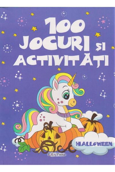 Editura Erc Press 100 jocuri si activitati. Halloween