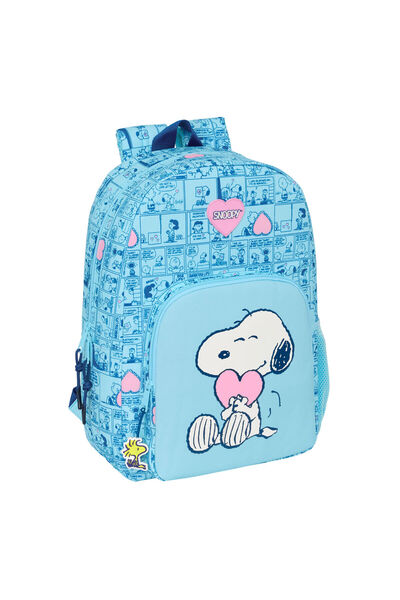 SNOOPY School Bag Love Blue 30 x 46 x 14 cm