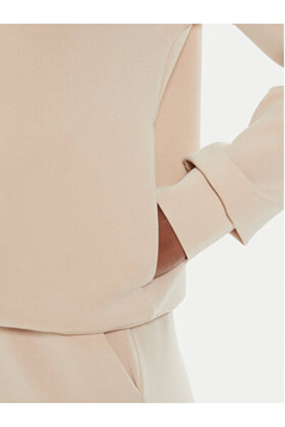 Guess Hanorac bej pentru femei V4YQ06KCAY2