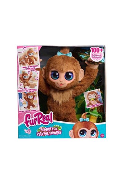 FurReal Plush Peanut The Playful Monkey 40cm (272-28113)