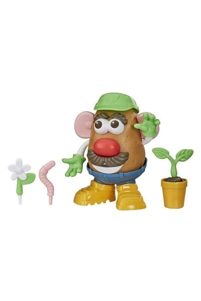 Hasbro Educational Toy Hasbro, Mr. Potato Head Goes Green, 15 Pieces, Made of Plant-Based Plastic, Toy for