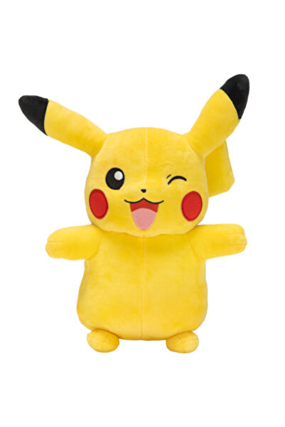Pokémon Jucărie de pluș - Pikachu, 30 cm + Set de modelat cu lut magic, 12 pu...
