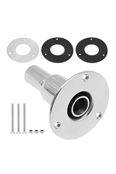 PAA-auto Stainless steel housing, straight pipe Ø24mm, auxiliary heater/sirocol/boat hull/car bodies gas exhaust
