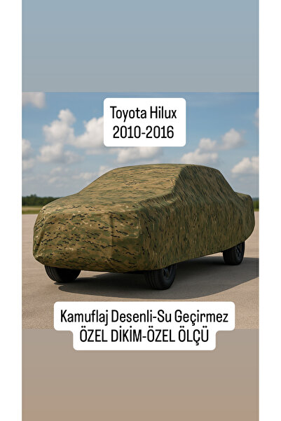 içel çadır تويوتا هايلكس 2010-2016 قماش تمويه مقاوم للماء للسيارات / خيمة الس...