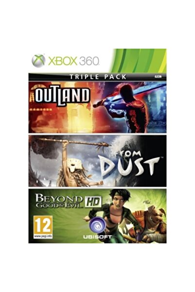 Ubisoft Pachet Jocuri Beyond Good and Evil + Outland + From Dust pentru Xbox 360
