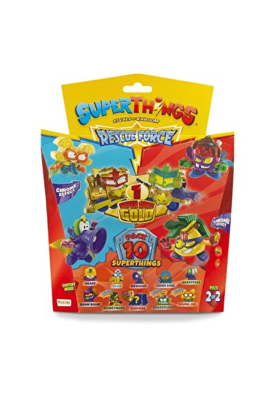 SuperThings Rescue Force, Set 10 figurines, Package 2/2
