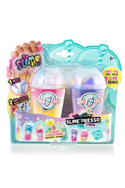 Canal Toys Set creativ, Canal Toys, Slime in cana, 2 culori
