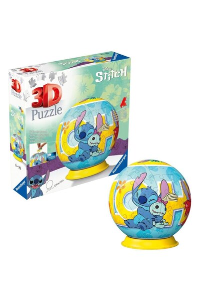 RAVENSBURGER Puzzle 3D - Disney Stitch, 72 Pieces