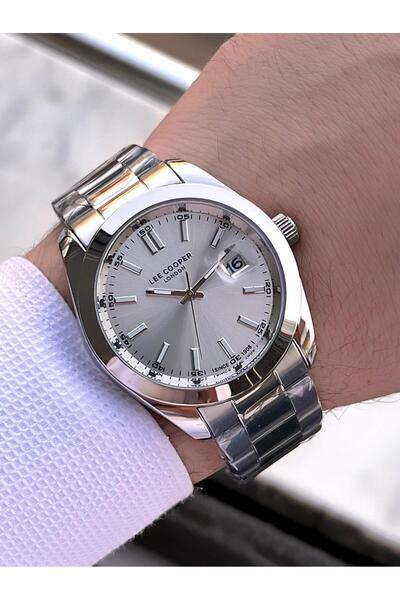 Lee Cooper Steel Cord Calendar Dial 5 Atm 2 Year Warranty Men's Wrist Watch Elc8189.330
