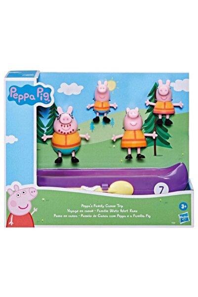 Hasbro Set Hasbro, Peppa Pig Excursion with family canoe, 3 years+