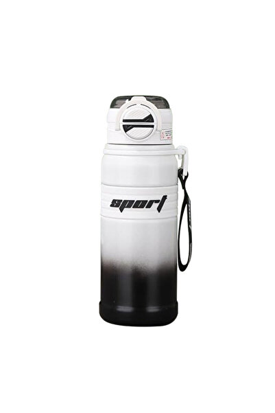 Techsuit Termos sports pentru apa metalic THM9, 680ml, alb