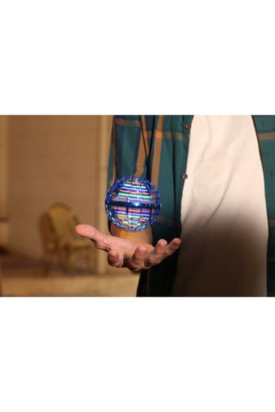 Generic لعبة كرة طائرة من توي بوكس تريجرز مزودة بأضواء LED قابلة للبرمجة