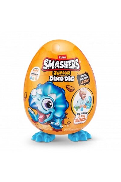Zuru Surprise Dinosaur Figure in Egg Smashers Junior Dino Dig, Raptor