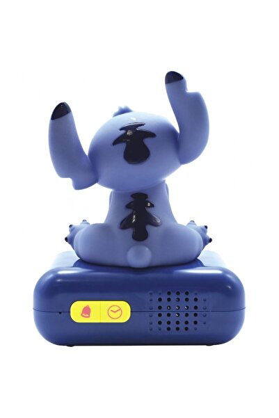 LEXIBOOK Ξυπνητήρι - Disney Stitch, με Νυχτερινό Φως και Τρισδιάστατη Φιγούρα