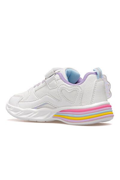 BUCKHEAD Berry Girl's Light Light Sneaker Sports Shoes 25K Buck3046 White